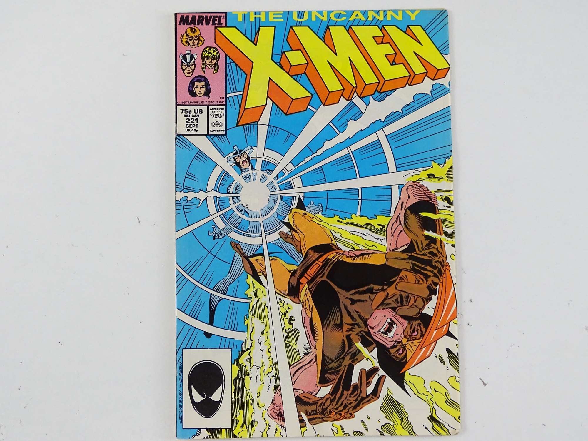 Marvel Comic X-Men #221, cgc newest 9.2, 1987