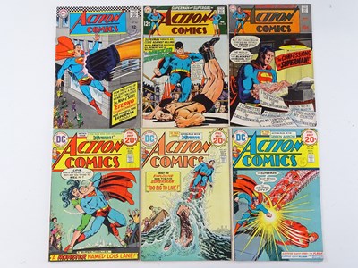 Lot 448 - ACTION COMICS: SUPERMAN #343, 372, 380, 438,...