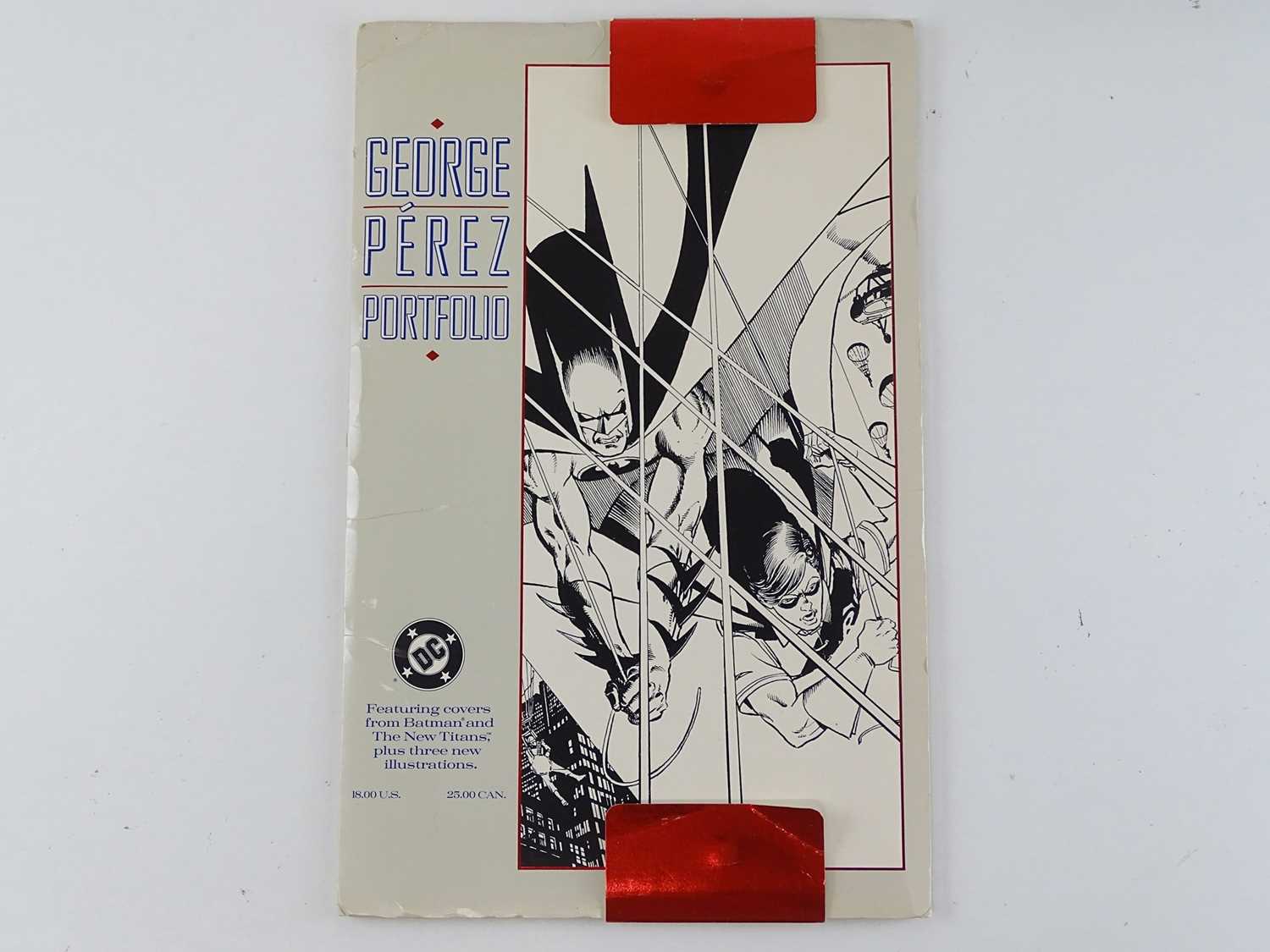 Lot 453 - GEORGE PEREZ PORTFOLIO (1990) - A series of 12...