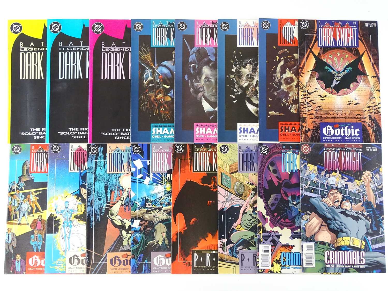 Lot 455 - BATMAN: LEGENDS OF THE DARK KNIGHT #1, 2, 3, 4,...