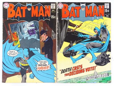 Lot 461 - BATMAN #217 & 219 - (2 in Lot) - (1970 - DC -...