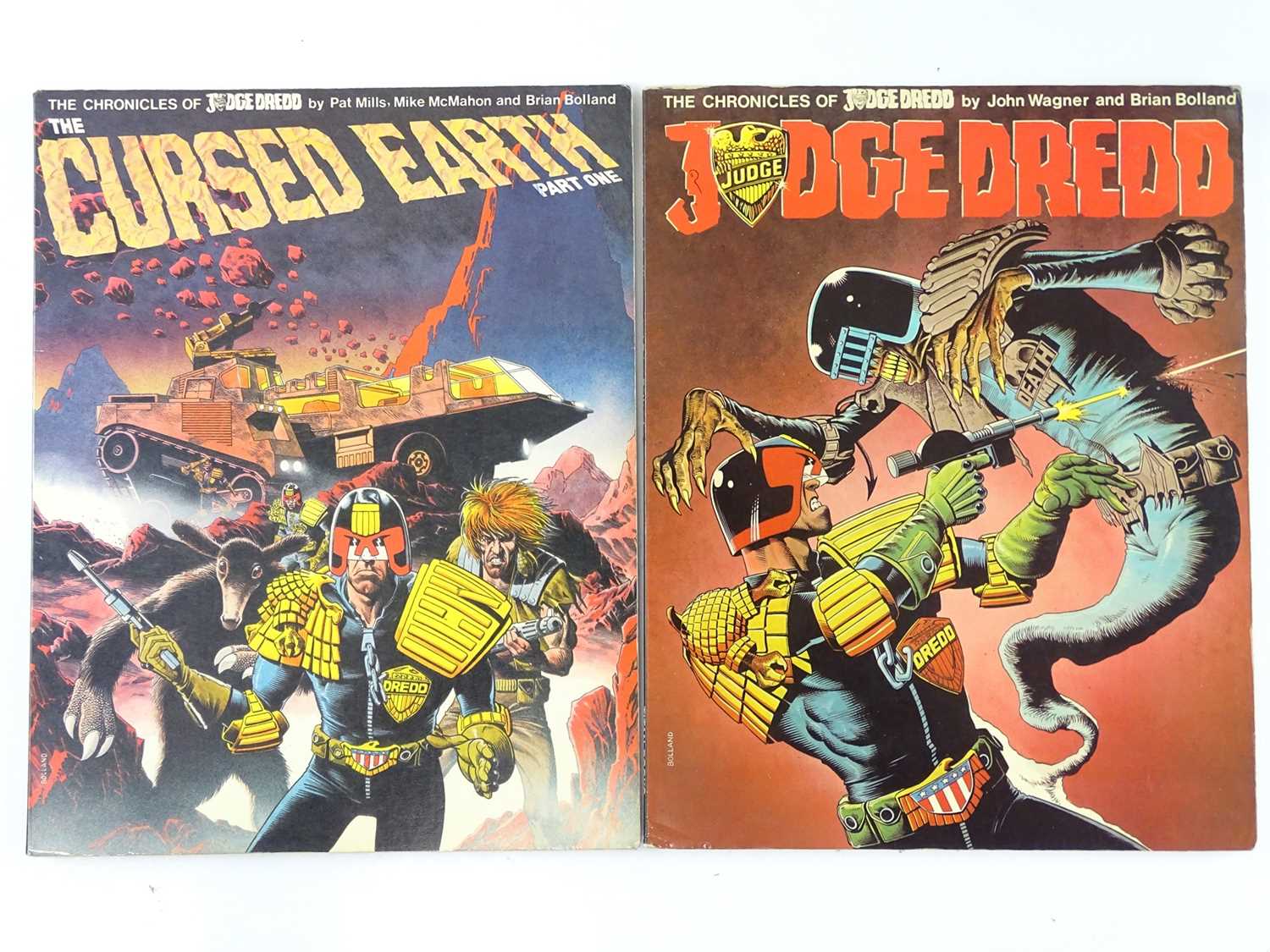 Lot 469 - JUDGE DREDD: CHRONICLES OF JUDGE DREDD (2 in...