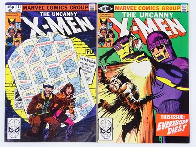 Lot 477 - UNCANNY X-MEN #141 & 142 - (2 in Lot) - (1981 -...