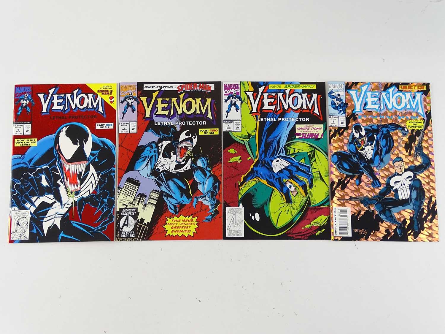 guest: Spiderman Venom: Lethal Protector # 2 Mark Bagley USA, 1993 of 6 