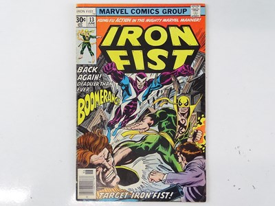 Lot 516 - IRON FIST #13 - (1977 - MARVEL) - Boomerang...