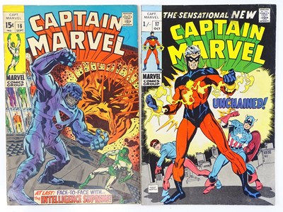 Lot 546 - CAPTAIN MARVEL #16 & 17 - (2 in Lot) - (1969 -...