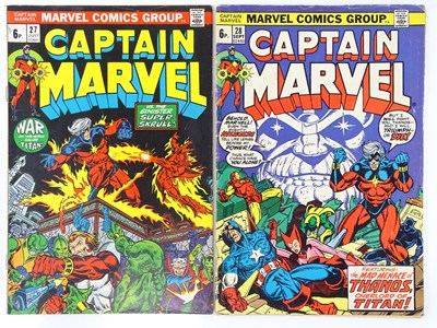 Lot 548 - CAPTAIN MARVEL #27 & 28 - (2 in Lot) - (1973 -...