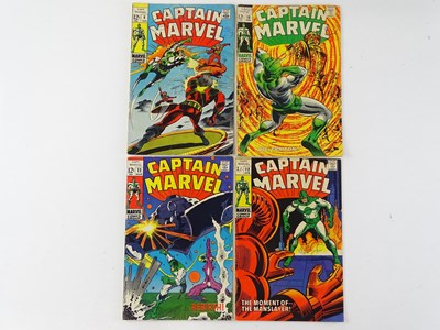 Lot 549 - CAPTAIN MARVEL #9, 10, 11, 12 - (4 in Lot) -...