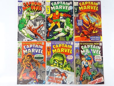 Lot 550 - CAPTAIN MARVEL #13, 14, 15, 18, 19, 20 - (6 in...