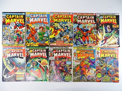 Lot 552 - CAPTAIN MARVEL #23, 24, 30, 31, 36, 37, 40, 42,...