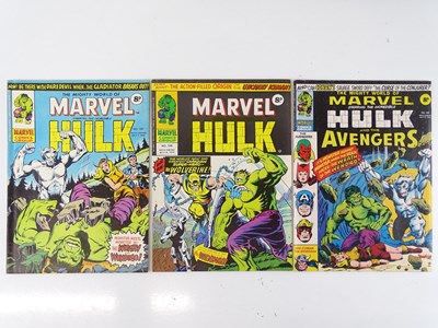 Lot 553 - MIGHTY WORLD OF MARVEL: HULK #197, 198, 199 (3...