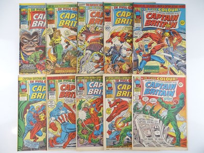 Lot 559 - CAPTAIN BRITAIN #9, 11, 12, 13, 14, 15, 16, 17,...