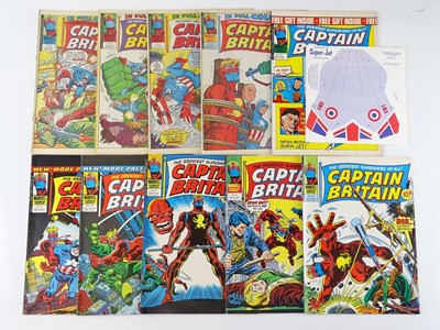 Lot 560 - CAPTAIN BRITAIN #20, 21, 22, 23, 24, 25, 26,...