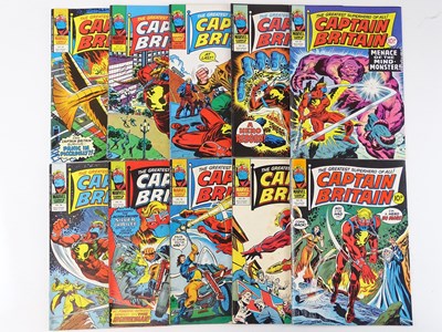 Lot 561 - CAPTAIN BRITAIN #30, 31, 32, 33, 34, 35, 36,...