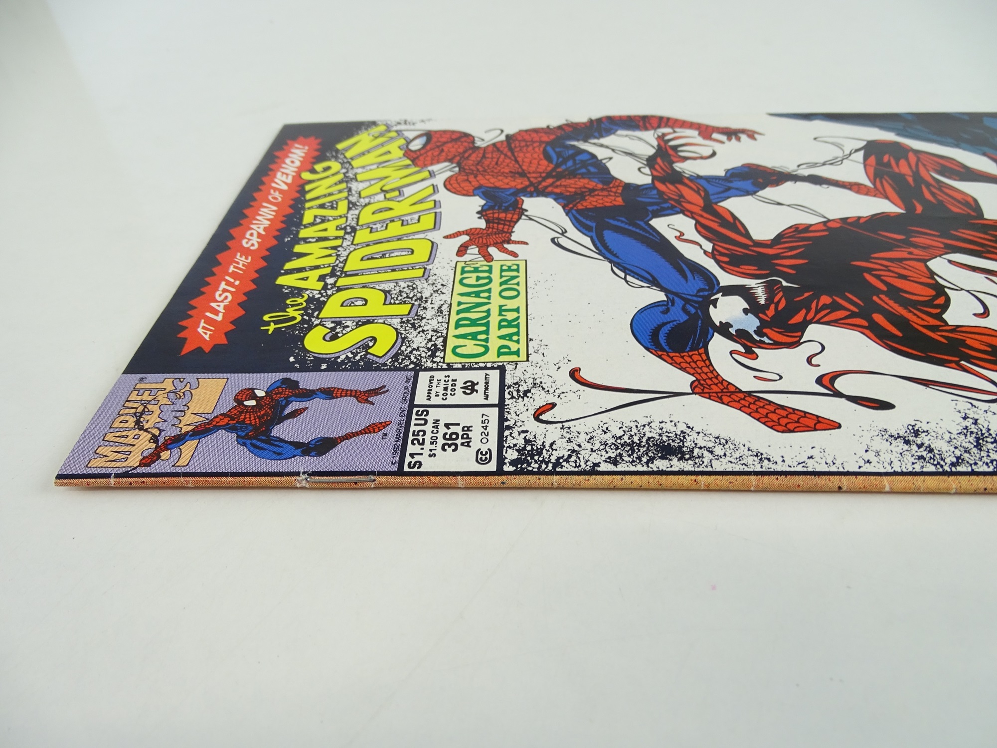 Lot 593 - AMAZING SPIDER-MAN #361 - (1992 - MARVEL) -