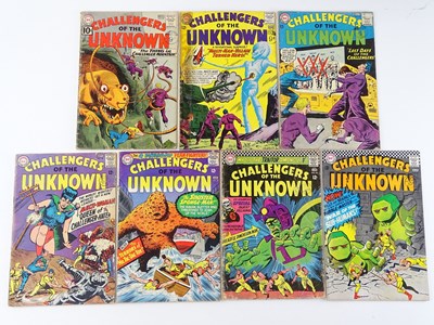 Lot 599 - CHALLENGERS OF THE UNKNOWN #22, 30, 37, 45, 47,...