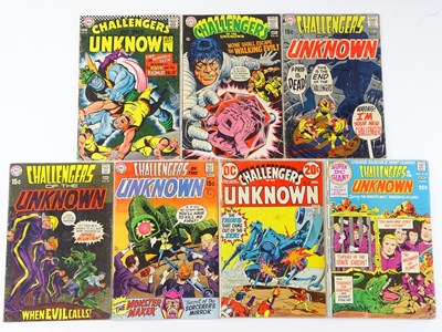 Lot 600 - CHALLENGERS OF THE UNKNOWN #57, 63, 69, 71, 76,...