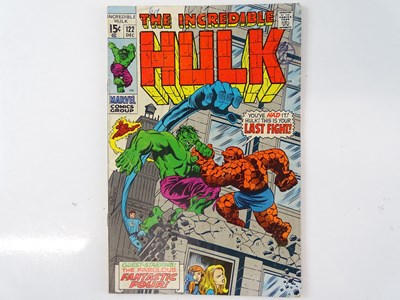 Lot 611 - INCREDIBLE HULK #122 - (1969 - MARVEL - UK...