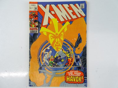 Lot 620 - UNCANNY X-MEN #58 - (1969 - MARVEL - UK Price...