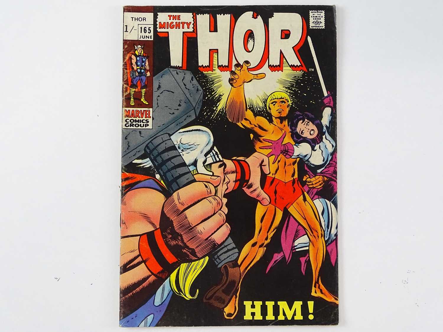 Lot 630 - THOR #165 (1969 - MARVEL - UK Cover Price) -...