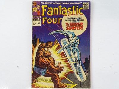 Lot 636 - FANTASTIC FOUR #55 (1966 - MARVEL) - Fourth...