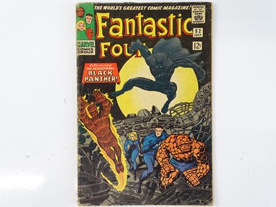 Lot 642 - FANTASTIC FOUR #52 (1966 - MARVEL) - First...