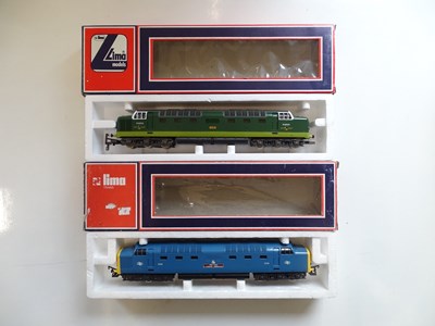 Lot 494 - A pair of LIMA Deltic diesel locomotives in BR...