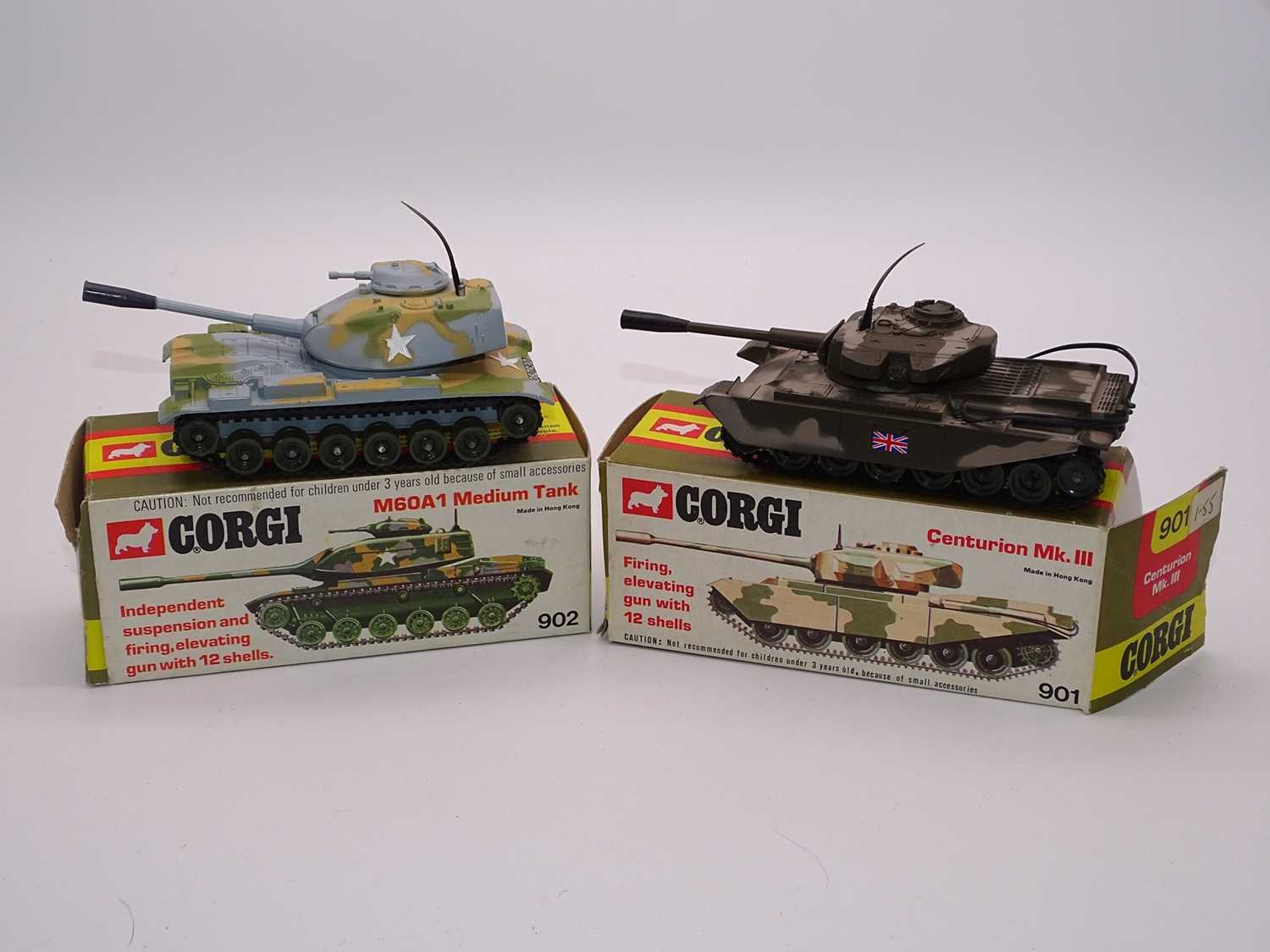 Corgi model tanks online