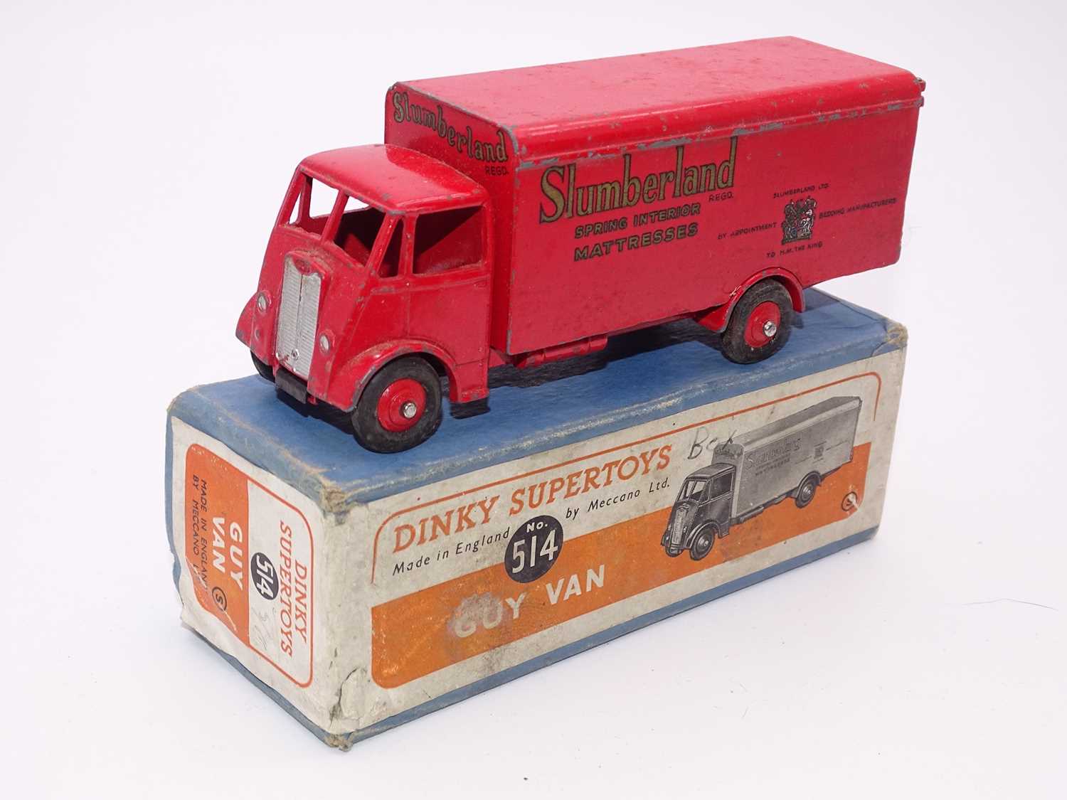 Lot 117 - A DINKY Supertoys 514 Guy Van in 'Slumberland'...