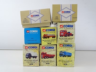 Lot 12 - A group of CORGI CLASSICS lorries - VG in G/VG...