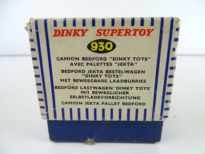 Lot 125 - A DINKY Supertoys 930 Bedford Pallet Jekta Van...