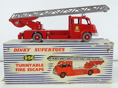 Lot 129 - A DINKY Supertoys 956 Turntable Fire Escape -...