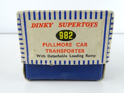 Lot 134 - A DINKY Supertoys 982 Pullmore Car Transporter...