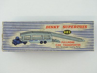 Lot 134 - A DINKY Supertoys 982 Pullmore Car Transporter...