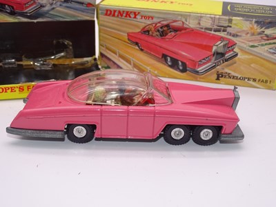 Lot 135 - A DINKY Toys 100 Lady Penelope's FAB1 - G/VG...