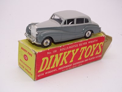 Lot 140 - A DINKY Toys 150 Rolls Royce Silver Wraith -...