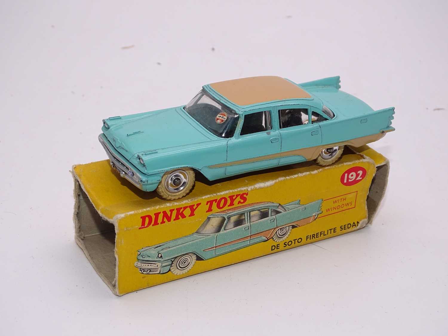 Lot 142 - A DINKY Toys 192 De Soto Fireflite - G/VG in