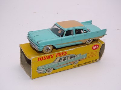 Lot 142 - A DINKY Toys 192 De Soto Fireflite - G/VG in F...