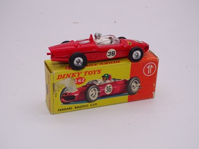 Lot 145 - A DINKY Toys 242 Ferrari Racing Car - VG in...