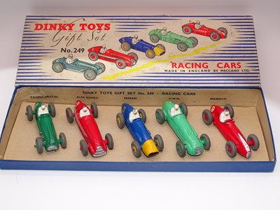 Lot 147 - A DINKY Toys 249 Racing Cars Gift Set - G with...