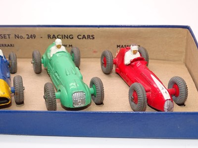 Lot 147 - A DINKY Toys 249 Racing Cars Gift Set - G with...