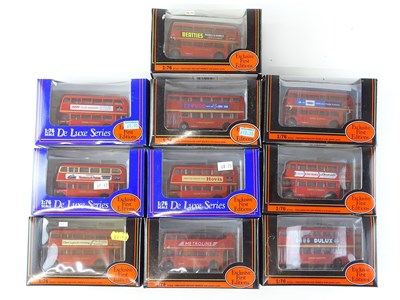 Lot 15 - A group of EFE 1:76 scale buses - all London...