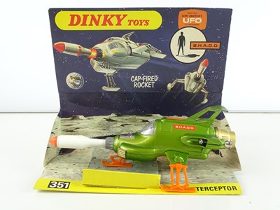 Lot 152 - A DINKY Toys 351 UFO Interceptor in original...