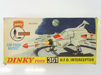 Lot 152 - A DINKY Toys 351 UFO Interceptor in original...