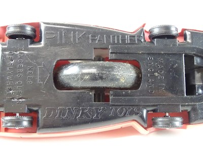 Lot 154 - A DINKY Toys 354 Pink Panther car - G/VG in...