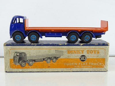 Lot 156 - A DINKY Toys 503 Foden Flat Truck with...