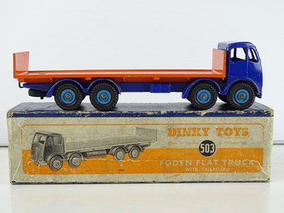 Lot 156 - A DINKY Toys 503 Foden Flat Truck with...