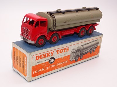 Lot 157 - A DINKY Toys 504 Foden 14-Ton Tanker - Second...