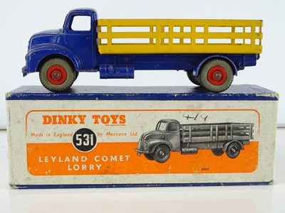 Lot 159 - A DINKY Toys 531 Leyland Comet Lorry - blue...