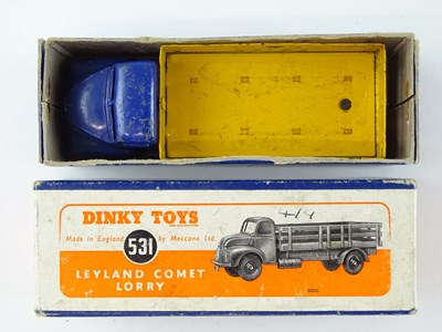 Lot 159 - A DINKY Toys 531 Leyland Comet Lorry - blue...